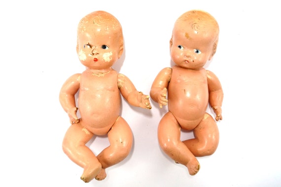 twin baby dolls with hair