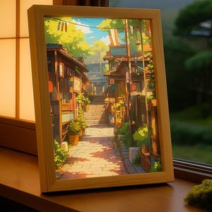 Décoration murale rétro-éclairée à trois modes de gradation