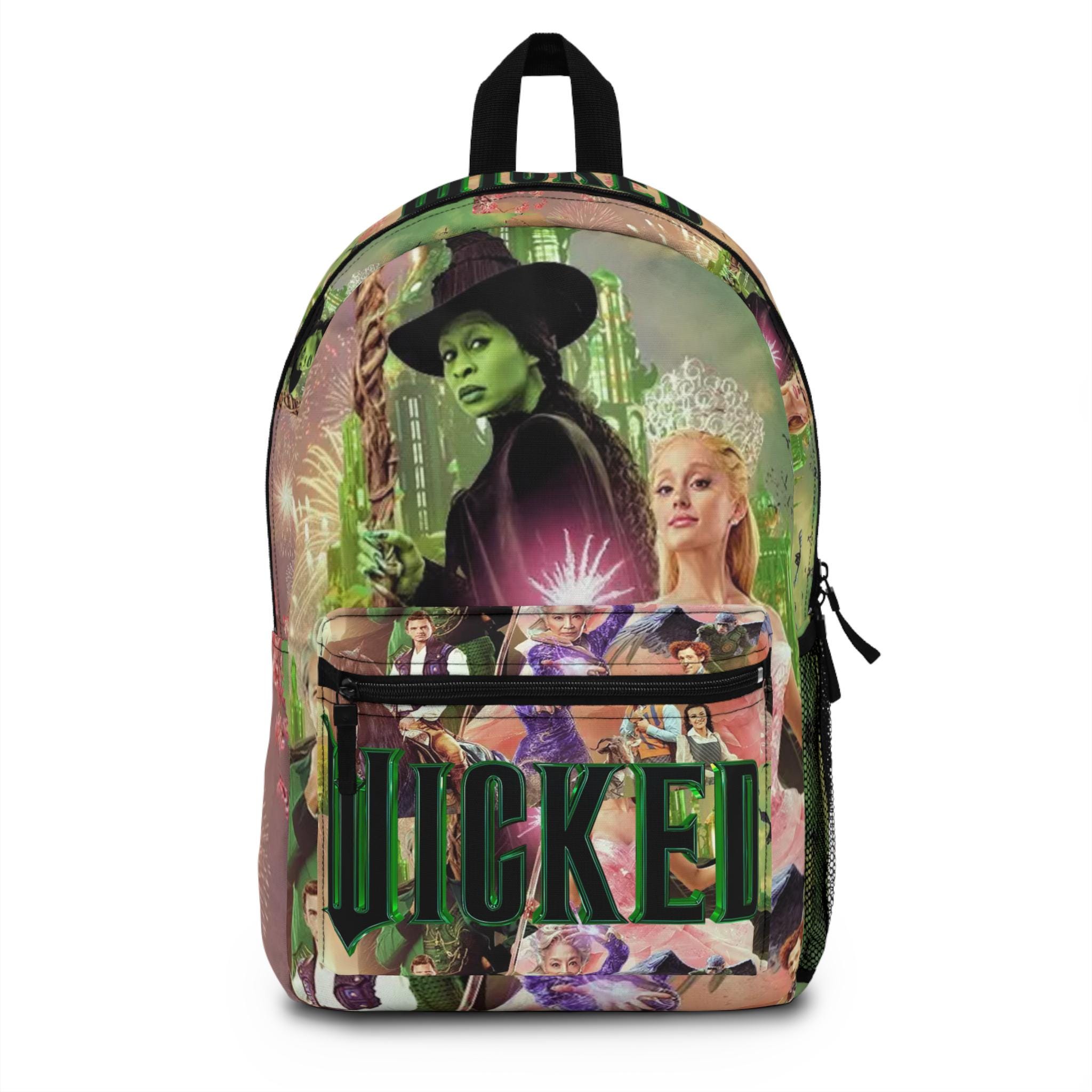 Discover Wicked Movie Backpack Film Lover Knapsack School Travel Bag