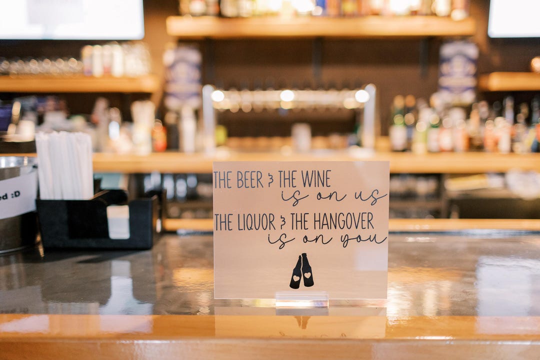 Customizable Bar Sign - Etsy