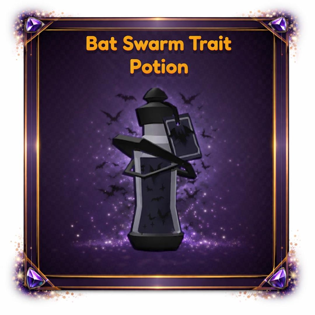 Bat Swarm Trait Potion • Dragon Adventures • Roblox - Etsy