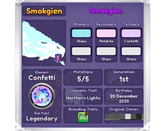 Smokgien • Dragon Adventures • Roblox