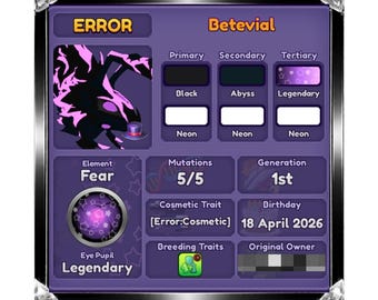 Betevial • Dragon Adventures • Roblox