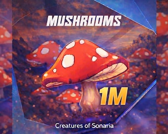 Creatures of Sonaria – 1M Shooms | 1,000,000 Mushrooms | Roblox