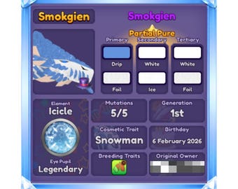 Smokgien • Dragon Adventures • Roblox