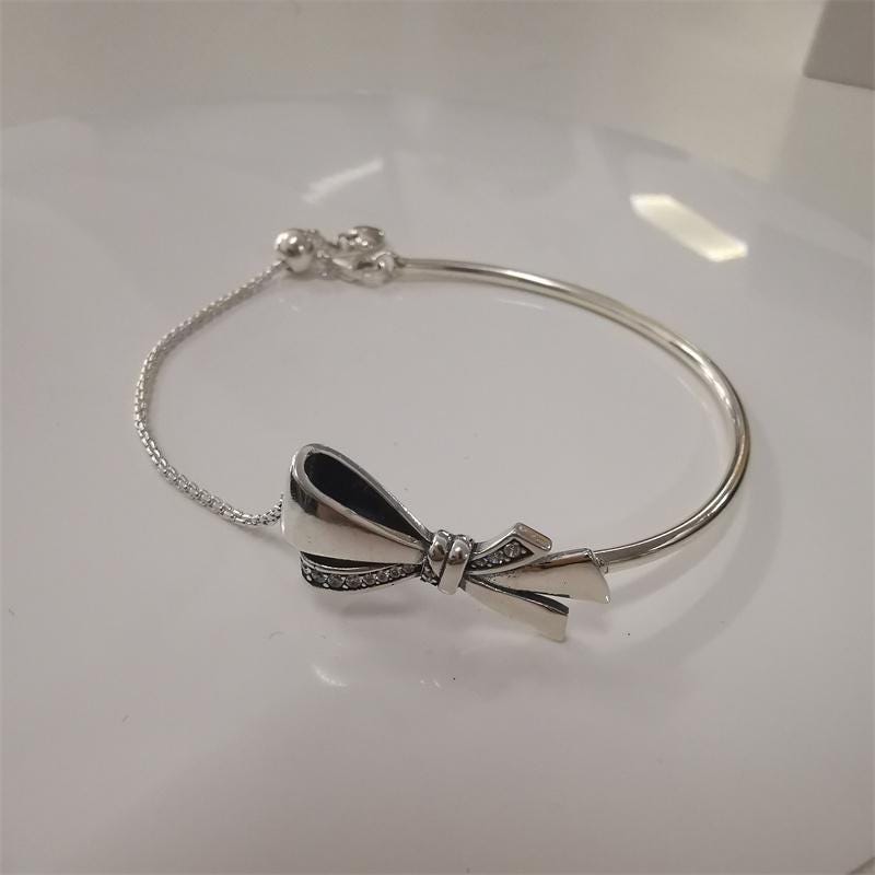 pandora brilliant bow bracelet