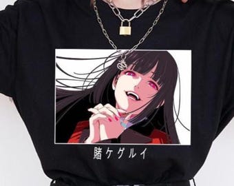 蛇喰夢子賭ケグルイアニメシャツ – コスプレTシャツ、賭ケグルイTシャツ