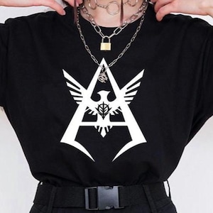 Char Aznable Symbol Shirt - Gundam Tshirt,90s Anime Tee