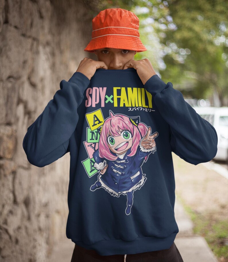 Anya Forger Lettering Anya Forger Shirt - Spy X Family Anime Tee - Etsy