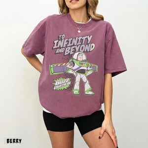 Vintage Toy Story Buzz Lightyear Shirt -To Infinity and Beyond Shirt,Toy Story Tee,Disneyland Gift,Disney Trip Tshirt,Buzz LightYear Tee image 5