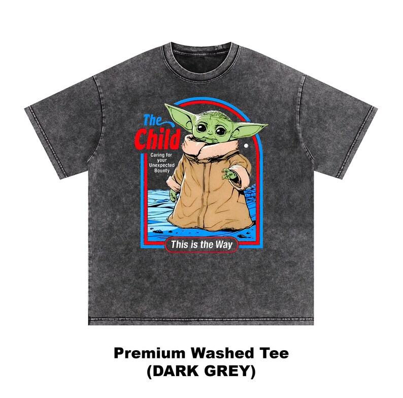 Vintage Grogu Das Kind Shirt - Star Wars Tshirt,Grogu Sweatshirt,Dies ist der Weg Bild 5