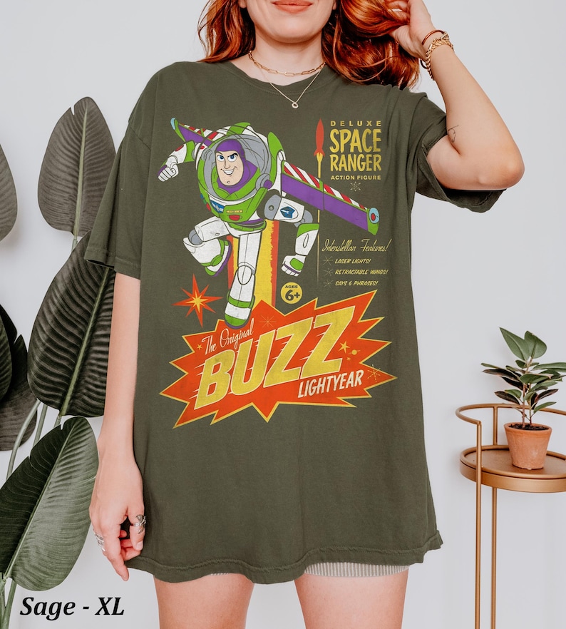 Vintage Toy Story Buzz Lightyear Shirt - To Infinity and Beyond Shirt,Toy Story Tee,Disneyland Gift,Disney Trip Tshirt,Buzz LightYear Tee image 7