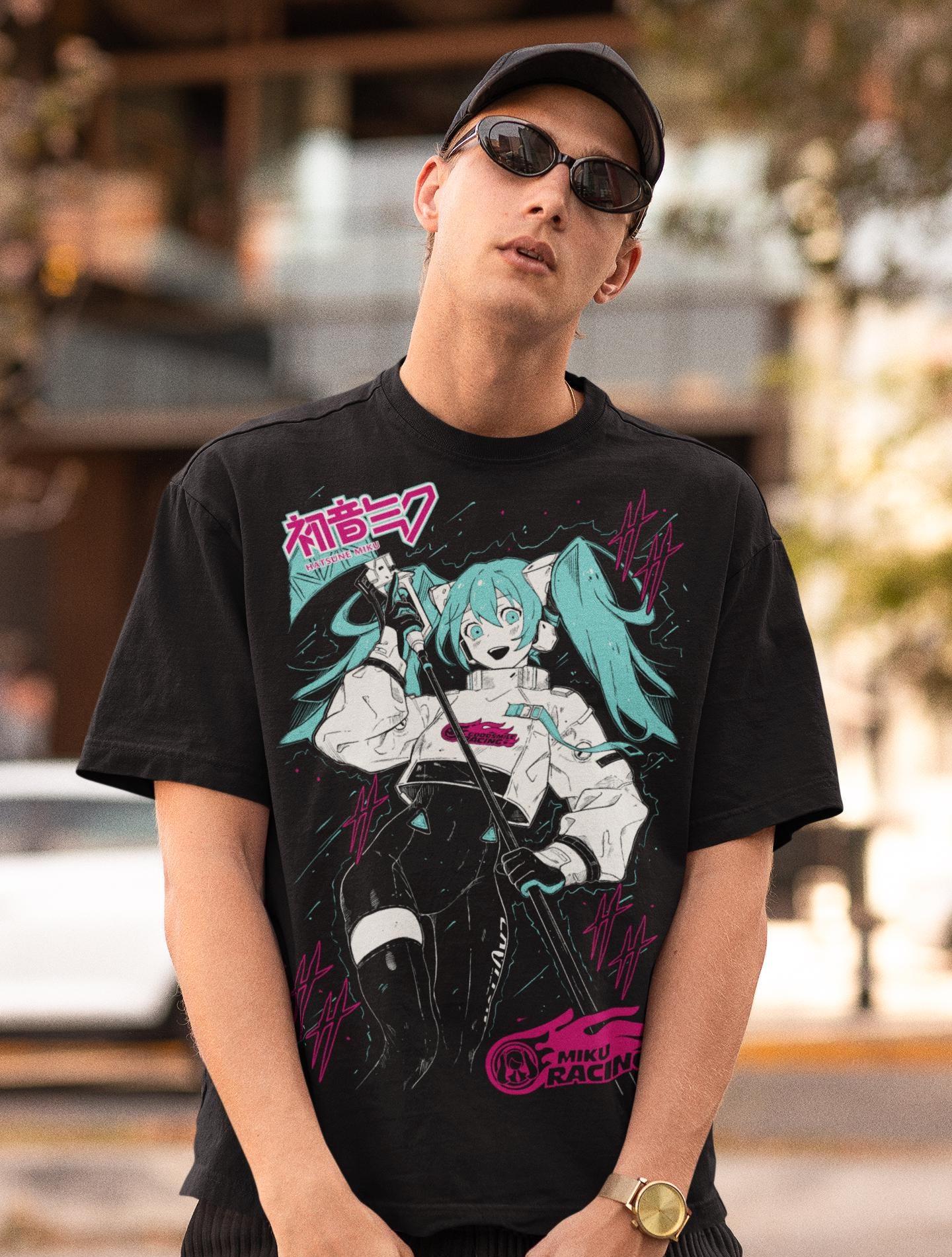 Hatsune Miku Vocaloid Shirt – Anime Graphic Tee,hatsune Tshirt - Etsy