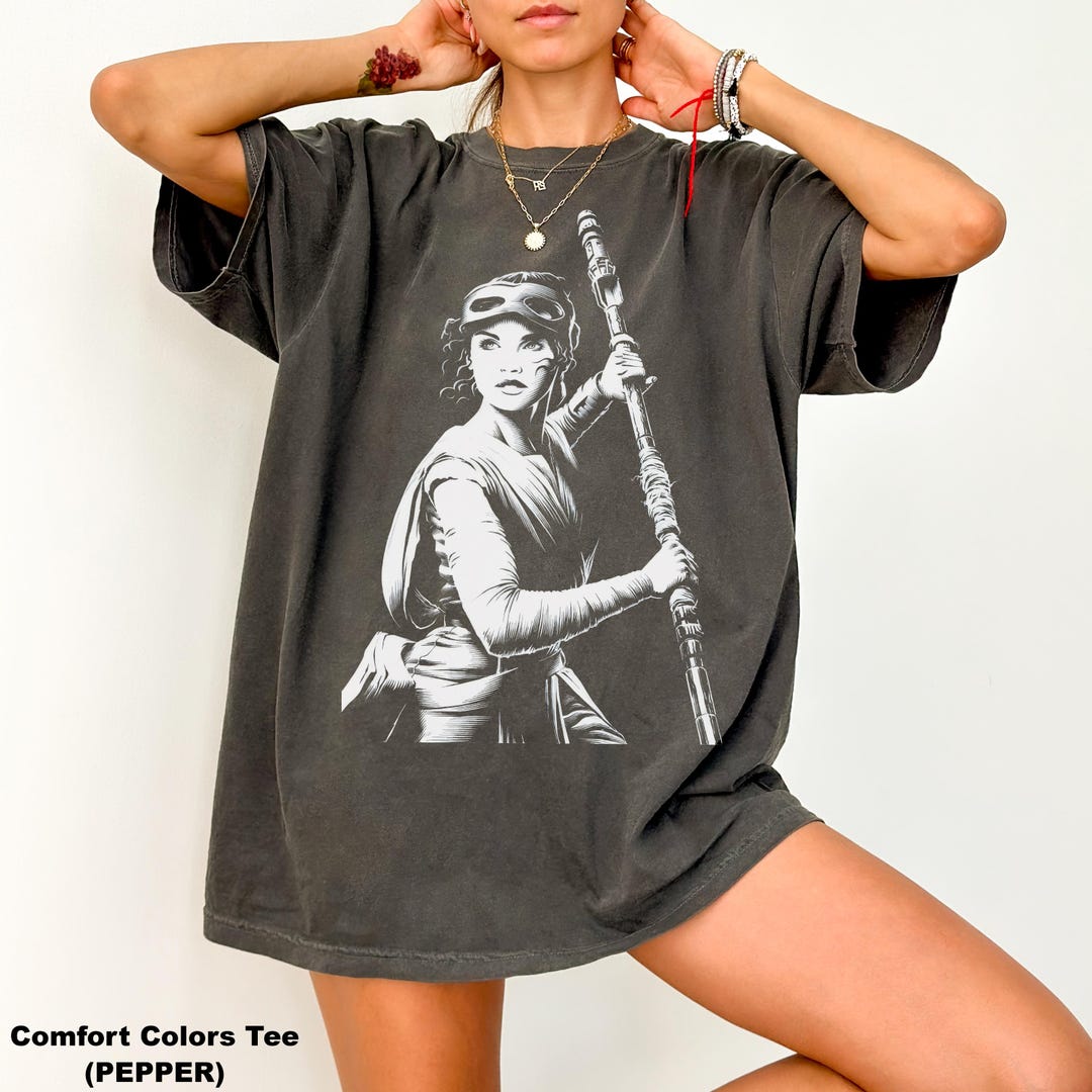 El Rey Shirts Vintage Star Wars Rey Shirt - Star Wars Tshirt,the Force Awakens Tshirt ...