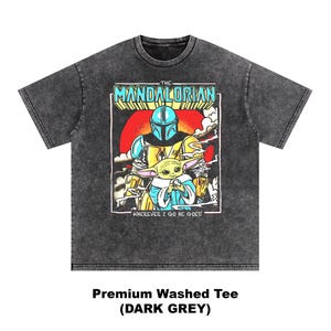 Mandalorian & Grogu Shirt - Mandalorian Tee,Star Wars Tshirt,Grogu Sweatshirt image 3