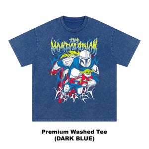 Vintage The Mandalorian & Grogu Shirt - Star Wars Tshirt,Grogu Sweatshirt Bild 4