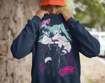 Hatsune Miku Vocaloid Shirt – Anime Graphic Tee,hatsune Tshirt - Etsy