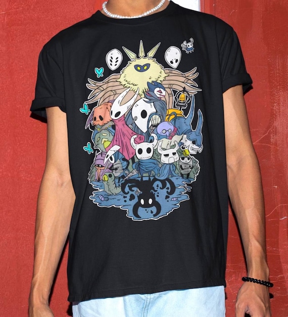 Hollow Knight Silksong Shirt - Video Game Tshirt,Gaming Tee,Gamer Streetwear Apparel