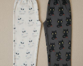 Unisex Dragon Lounge Pants | Soft Cozy Pajamas | Couples Matching Gift