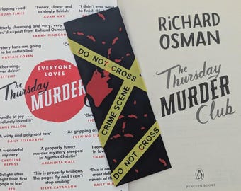 Crime Scene Bookmark