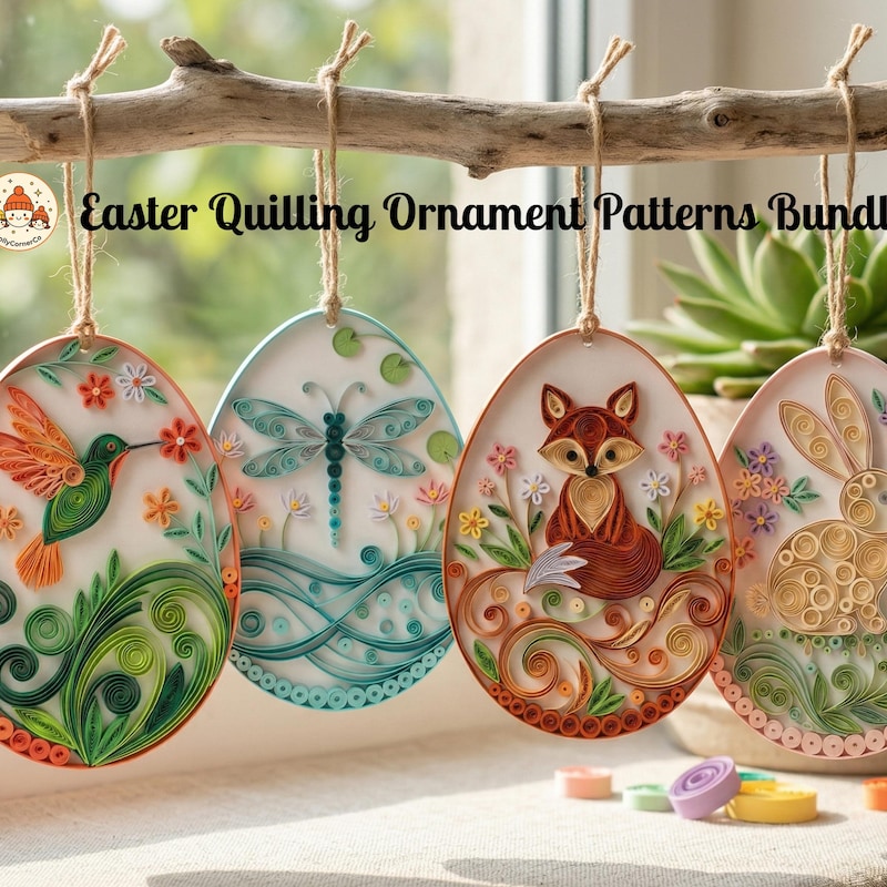 Bird Quilling Template - Etsy UK