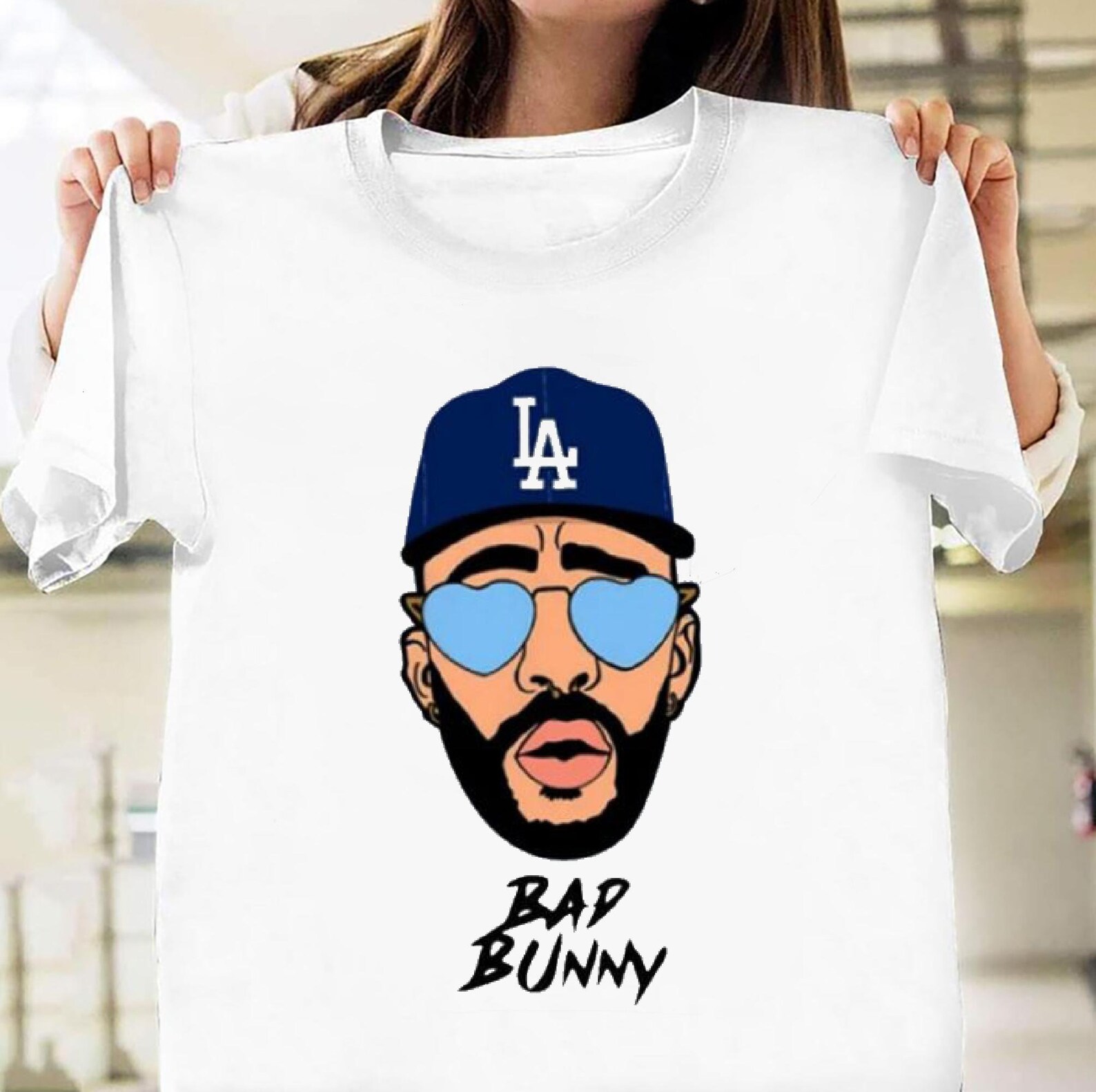 Bad Bunny Dodgers Shirt Bad Bunny Dodgers Jersey Dodgers Etsy