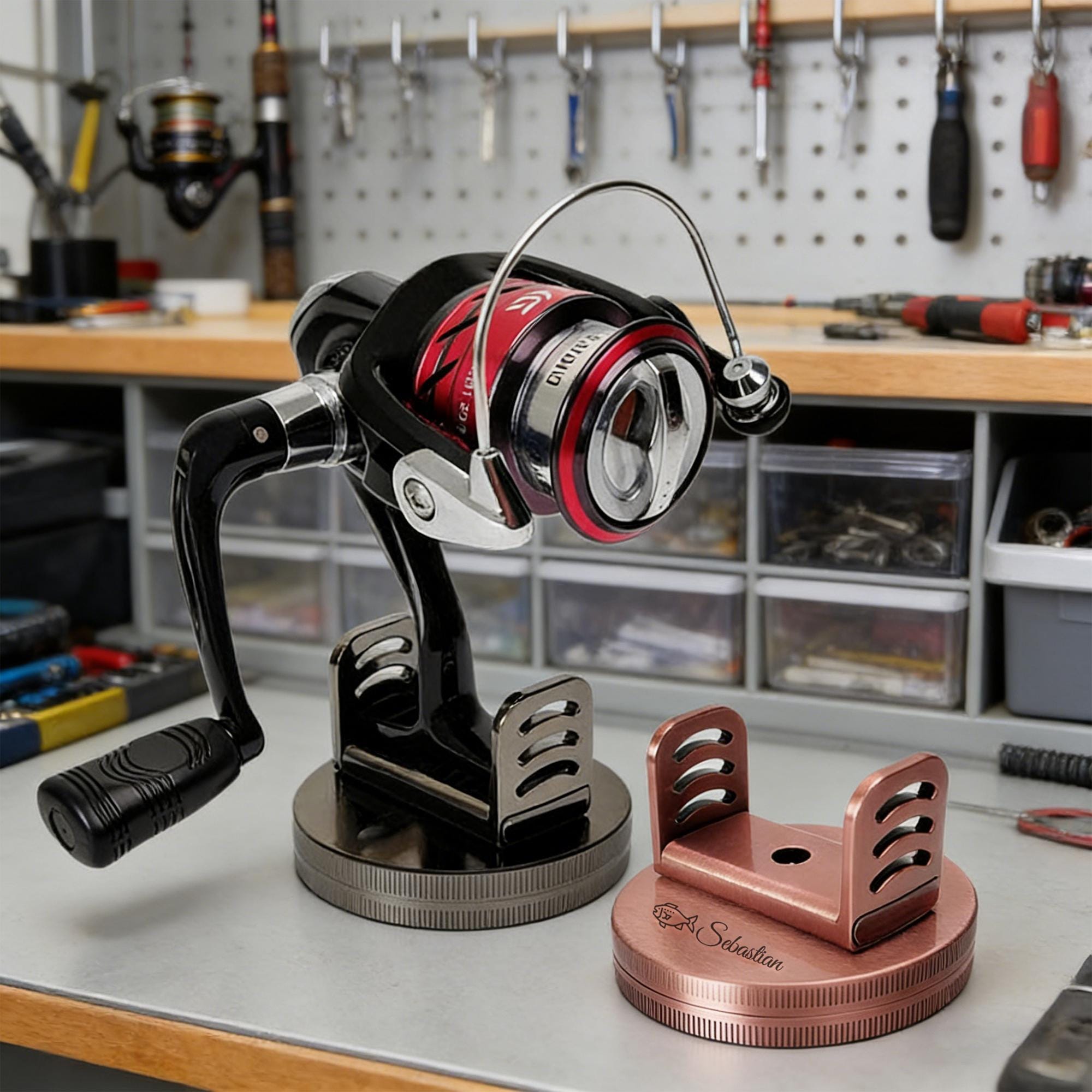 Fly reel display - Etsy 日本