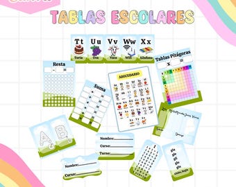 School Tables Templates CANVA