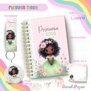 PLANNER TIANA EDITABLE