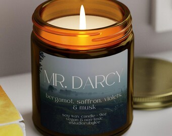 Mr. Darcy Duftkerze | Kokosnuss-Apricot-Wachs 235 ml