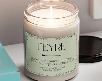 Feyre Duftkerze | Soja Wachs Glas 9oz