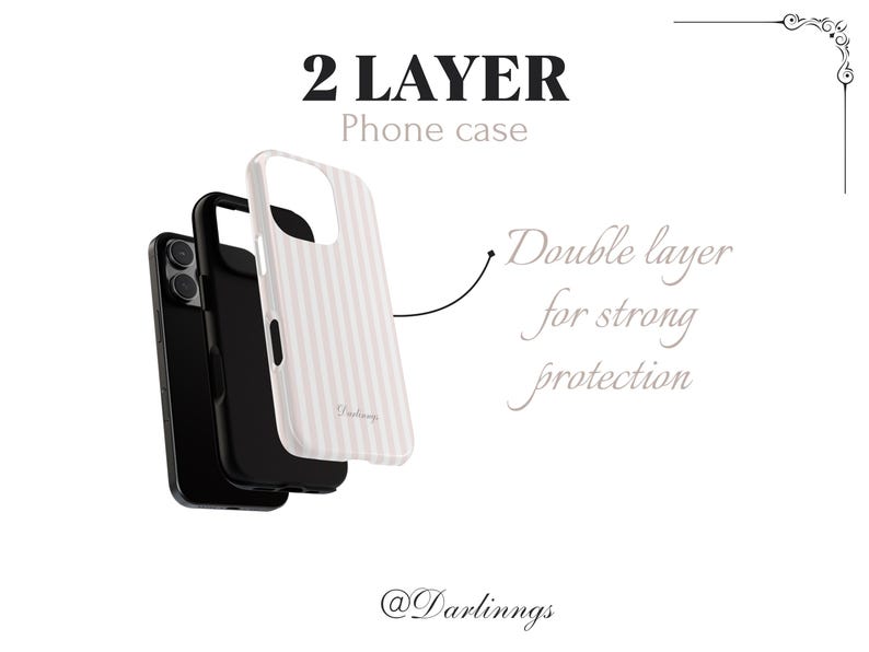 Stylish iPhone Case: Protective 3D Wrap, Supports Wireless Charging image 2