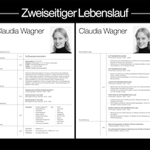 „Minimalistische Lebenslauf Vorlage Deutsch mit modernem, kreativem und schlichten Design, ideal für professionelle Bewerbungen. Diese professionelle Bewerbungsvorlage ist vollständig bearbeitbar in Mac Pages und Canva und eignet sich für kreative, moderne und strukturierte Lebensläufe. Inklusive passendem Anschreiben, ATS-freundlich, übersichtlich gestaltet und perfekt für Bewerber, die mit einer klaren, eleganten und professionellen Lebenslauf Vorlage überzeugen möchten