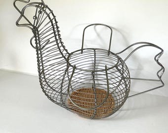 Metal Wire Chicken Basket 11 x q14 inches