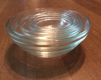Nesting Bowls  Glass Bowls Sm. Bowls  Ingredient Bowls - MSE France