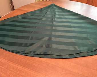 Forest Green Round Tablecloth 74 in