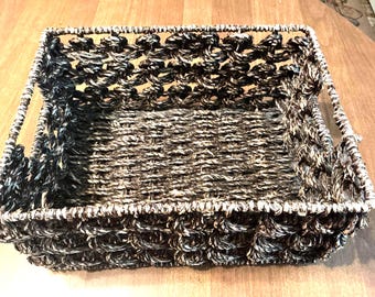 Decorative Storage Basket-Unique Design 12 x9 x5 inches