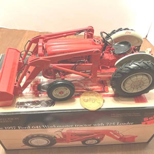 Ford Workmaster Die Cast Tractor with 725 Loader