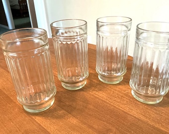 Set of Four  Anchor Hocking Water Glasses