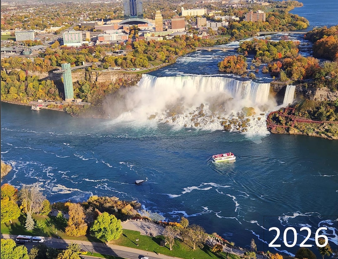 2026 Calendar Of Niagara Falls Ontario Cityscapes Etsy Il 1080xN.7239418194 O6ve 