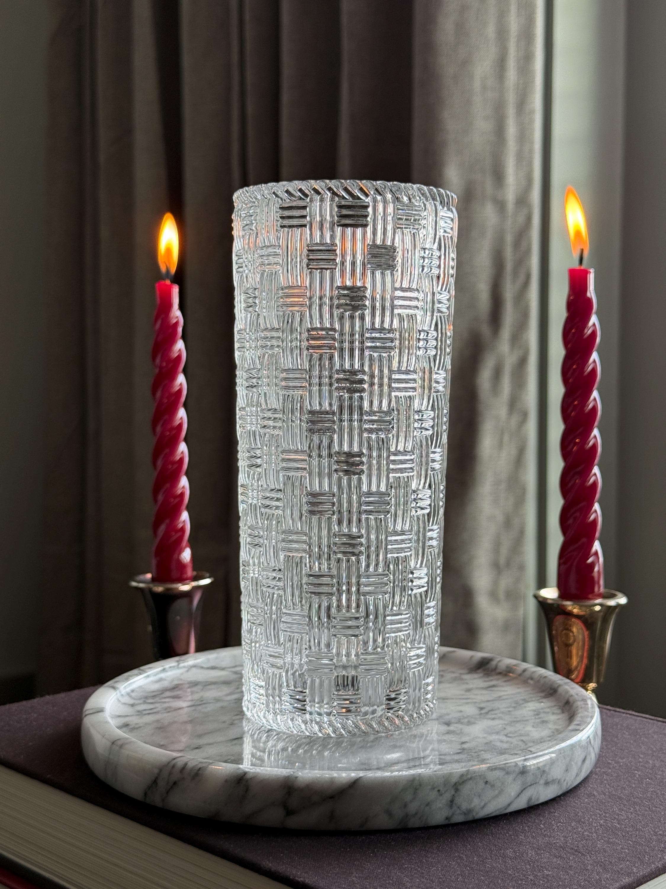 Tiffanys and Co Crystal Vase - Etsy