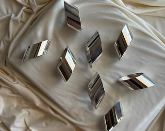 Silverplate Napkin Rings (Set of 8) | Vintage Home Decor