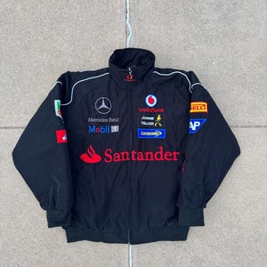 Racing Jacket Vintage Mclaren Mercedes - Etsy