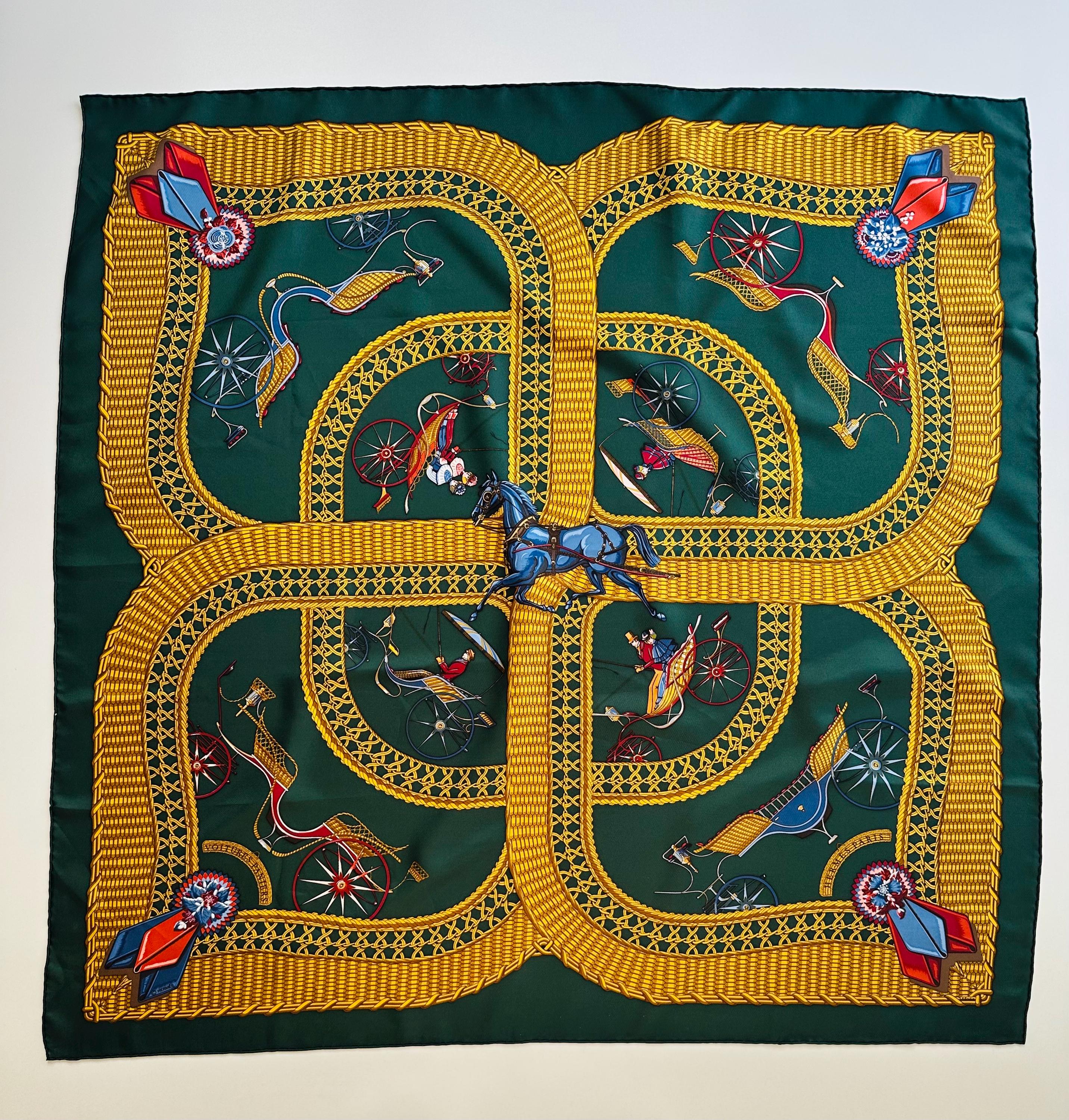 Hermes Scarf 1984 - Etsy