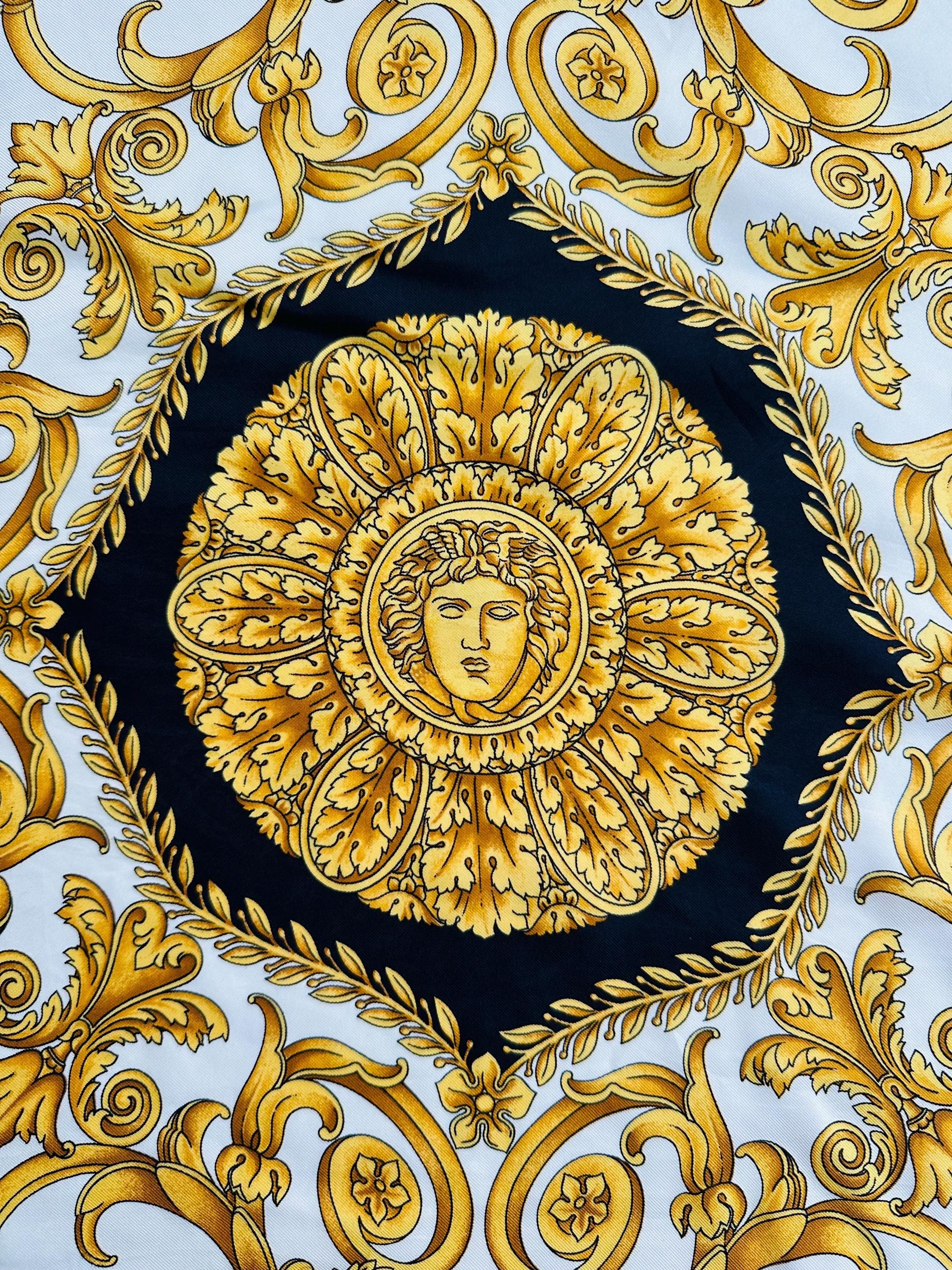 Atelier Versace Silk Scarf – Luxury Italian Designer – Iconic