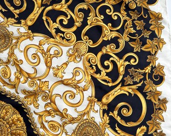 Atelier Versace Silk Scarf – Luxury Italian Designer – Iconic