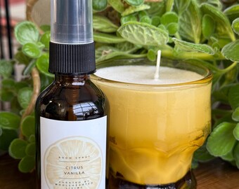 Citrus Vanilla Room Spray | Fresh & Cozy Home Fragrance | WholeheartedHub