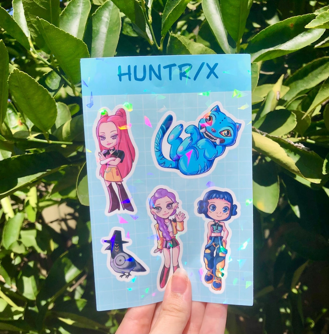 Huntrix Sticker Sheet - Etsy