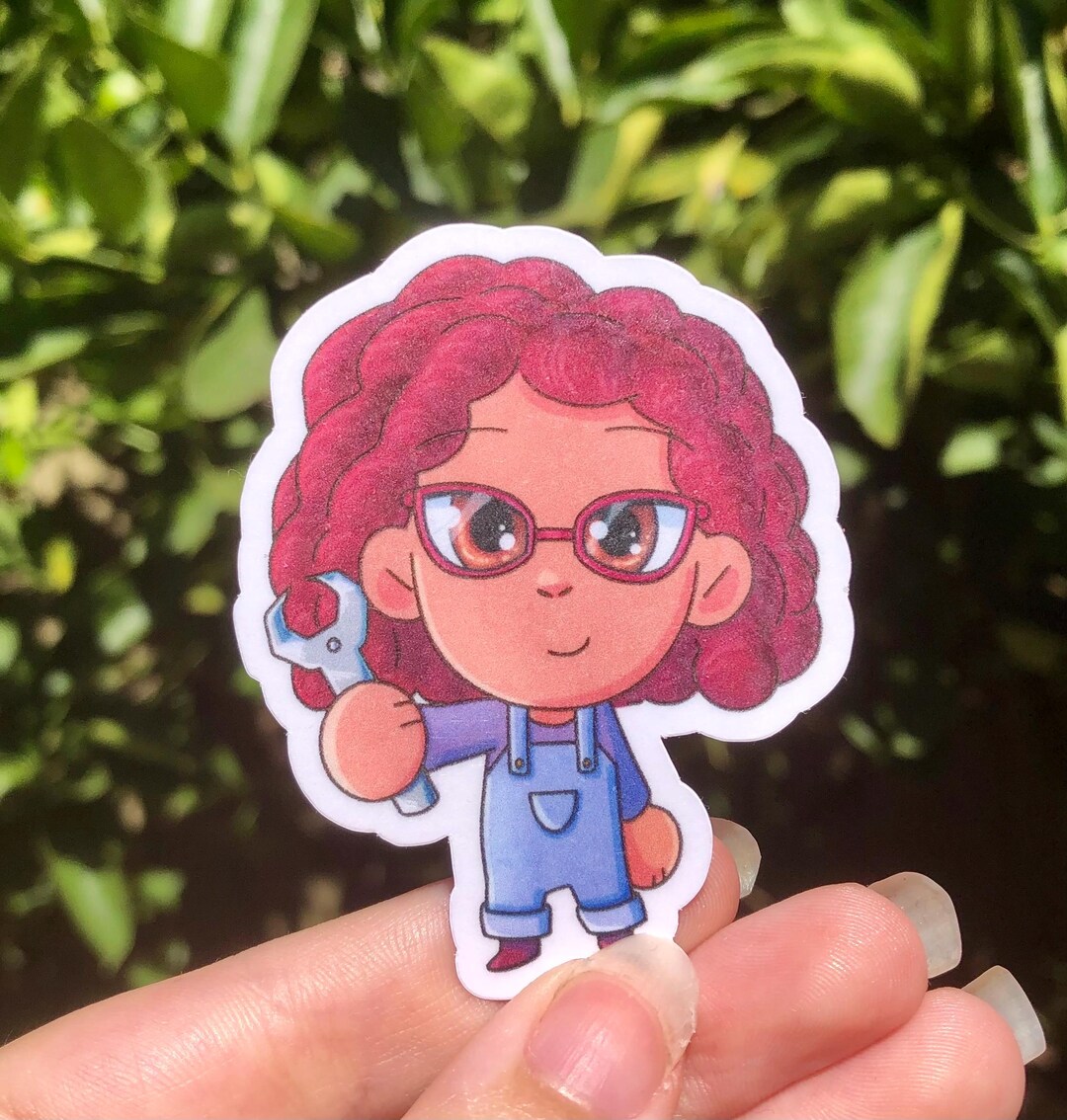 Maru Chibi Sticker - Etsy