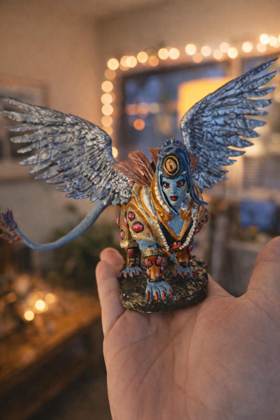 Hand-painted Isperia Sphinx Miniature, Wizards of the Coast Fan Art - Etsy